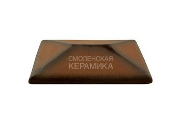 Колпак для забора ZG Clinker клинкерный СP каштановый