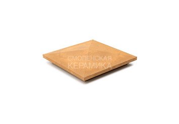 Колпак на столб WEECO 38,5х38,5 см, цвет желтый