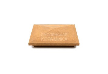 Колпак на столб WEECO 38,5х38,5 см, цвет желтый