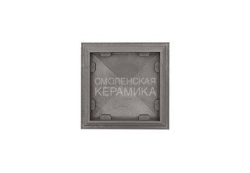 Колпак на столб WEECO 38,5х38,5 см, цвет серый