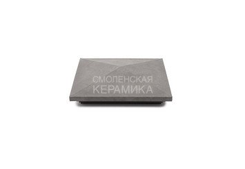 Колпак на столб WEECO 38,5х38,5 см, цвет серый