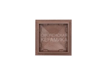 Колпак на столб WEECO 38,5х38,5 см, цвет шоколад