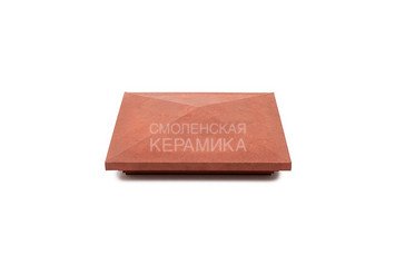 Колпак на столб WEECO 38,5х38,5 см, цвет терракот