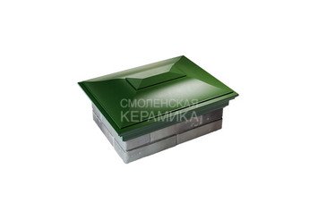 Колпак с посадкой на 2x1,5 кирпича Zking Monblan зеленый