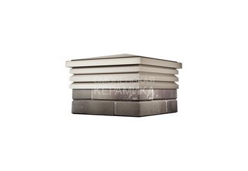 Колпак Zking Bona 385 х 385 с посадкой на 1,5 кирпича бежевый