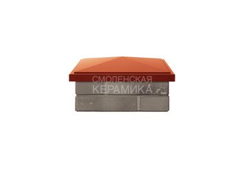 Колпак Zking BONAmono 385х385мм, 400х400мм красный