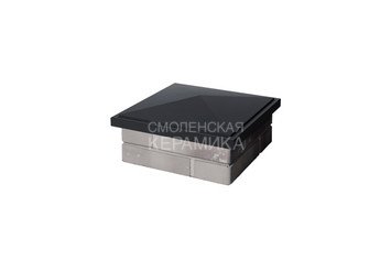 Колпак Zking BONAmono 385х385мм, 400х400мм серый