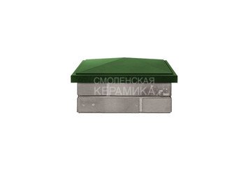 Колпак Zking BONAmono 385х385мм, 400х400мм зеленый