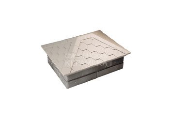 Колпак Zking Everest 520 х 390 с посадкой на 2x1,5 кирпича бежевый