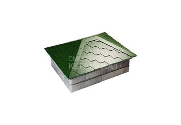 Колпак Zking Everest 520 х 390 с посадкой на 2x1,5 кирпича зеленый