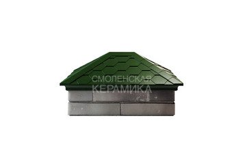 Колпак Zking Everest 520 х 390 с посадкой на 2x1,5 кирпича зеленый