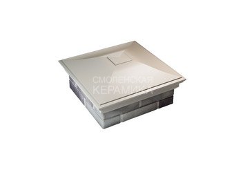Колпак Zking Monblan 520 х 520 с посадкой на 2 кирпича бежевый