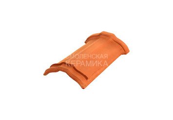Коньковая/хребтовая черепица MLADOST KONTINENTAL ECO naturrot