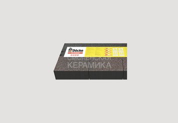 Коньково-карнизная черепица Döcke STANDRT - в цвет черепицы