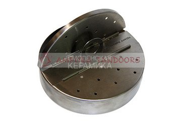 Коробка для копчения нерж.430 d16см выс. 4см