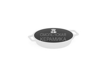 Крышка алюминиевая (ПолиДекор) для сковороды 6л Ø 377мм