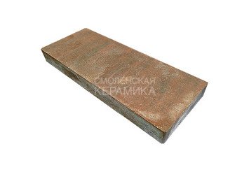 Крышка для блока заборного FaBrick 500х200х50 мм, Шоколад