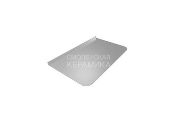 Лист предтопочный НЕРЖ 800х980х0,5мм (R75)