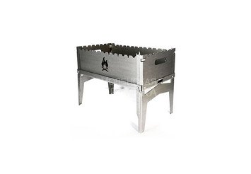 Мангал-дипломат №1 400х250х400 мм (1,5мм) в коробке