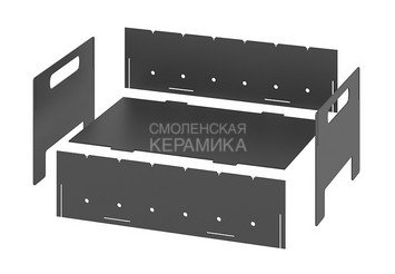 Мангал разборный М2