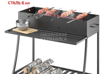Мангал Везувий "Надежный 1000"