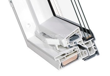 Мансардное окно FAKRO PTP-V U4 из ПВХ 78*118