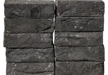 Минеральный кирпич Real Brick «Europe» WDF Графитовый