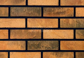 Минеральный кирпич Real Brick KP/0,5НФ базовый Янтарный