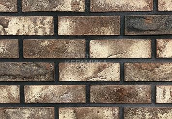 Минеральный кирпич Real Brick KP/0,5НФ Loft Бордовый