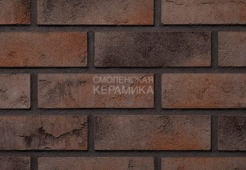 Минеральный кирпич Real Brick KP/1НФ антик Пепел