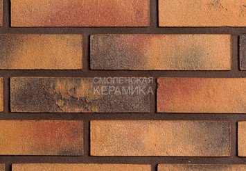 Минеральный кирпич Real Brick KP/1НФ базовый Янтарь