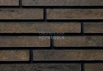 Минеральный кирпич Real Brick Ригель 490 базовый Умбра