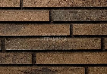 Минеральный кирпич Real Brick Ригель 490\0.5 базовый Коричневый