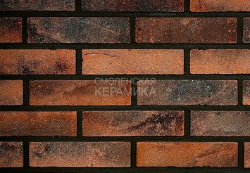 Минеральный кирпич угловой Real Brick KP/0,5НФ базовый Кирпичный