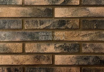 Минеральный кирпич угловой Real Brick KP/0,5НФ базовый Коричневый