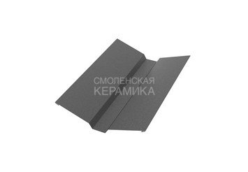 Модульная черепица AQUASYSTEM Стокгольм Pural BT Коричневый RAL 8017 1185х780 мм