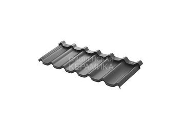 Модульная черепица AQUASYSTEM Стокгольм Pural BT Маренго RR23 1185х430 мм