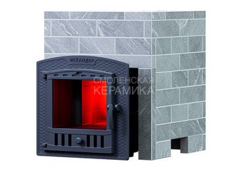 Облицовка для банных печей Оптима Искандер ЗК 18/25М/П2 Талькохлорит кирпич (680/40)