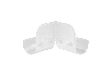 Ограничитель перелива угловой L=0,20м*0,20м. 100, AQUASYSTEM PU, RAL9003