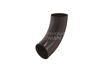 Отвод трубы 90, AQUASYSTEM (Polyester), темно-коричневый