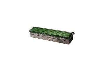Парапет Zking Bona 130х510 на 0,5 кирпич зеленый