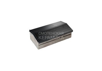 Парапет Zking Bona 255х510 на 1 кирпич черный