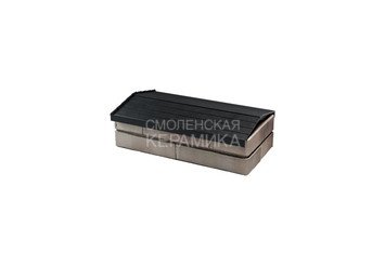 Парапет Zking Bona 255х510 на 1 кирпич черный