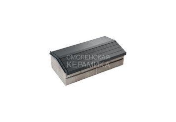 Парапет Zking Bona 255х510 на 1 кирпич серый
