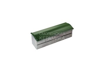 Парапет Zking Monblan 130 х 510 на 0,5 кирпича зеленый