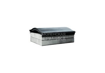 Парапет Zking Monblan 385х510 на 1,5 кирпича черный
