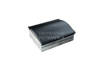 Парапет Zking Monblan 385х510 на 1,5 кирпича черный