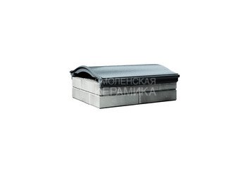 Парапет Zking Monblan 385х510 на 1,5 кирпича серый