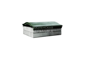 Парапет Zking Monblan 385х510 на 1,5 кирпича зеленый