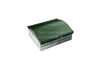 Парапет Zking Monblan 385х510 на 1,5 кирпича зеленый
